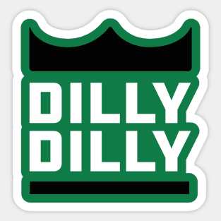 Crown Dilly Sticker